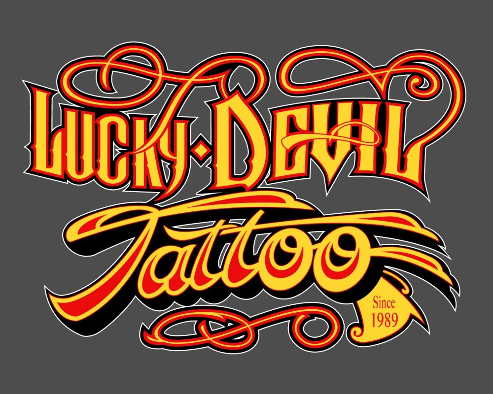 3. Lucky Devil Tattoo - wide 5