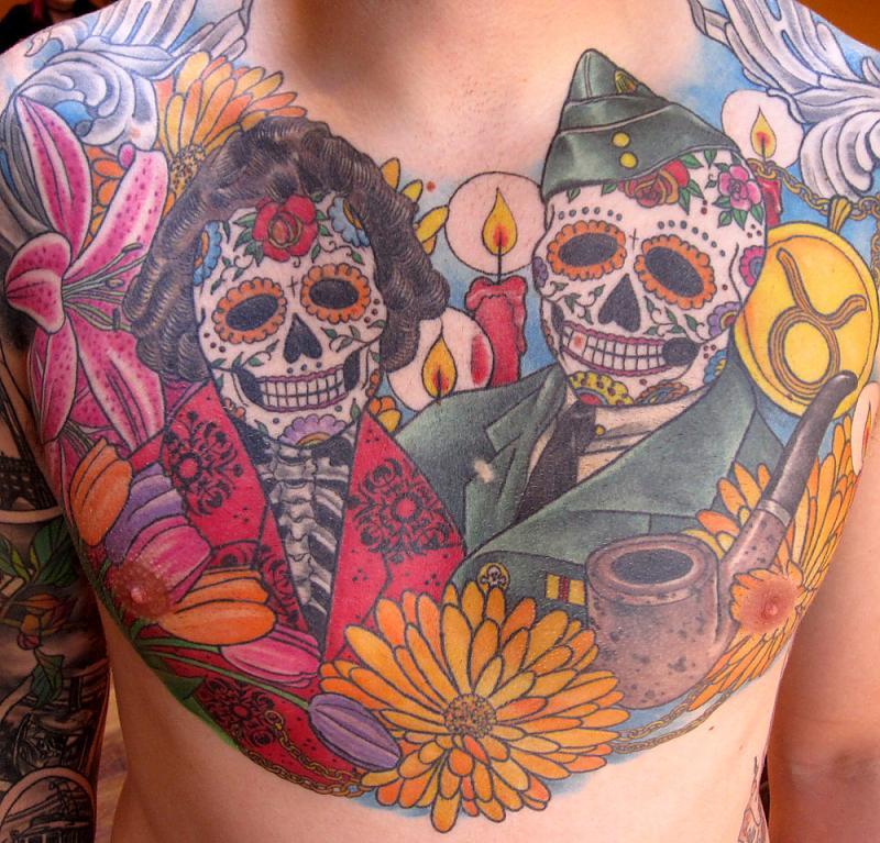 brian chest day of the dead chest