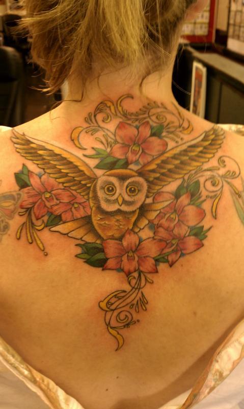 owl tattoo bakoss