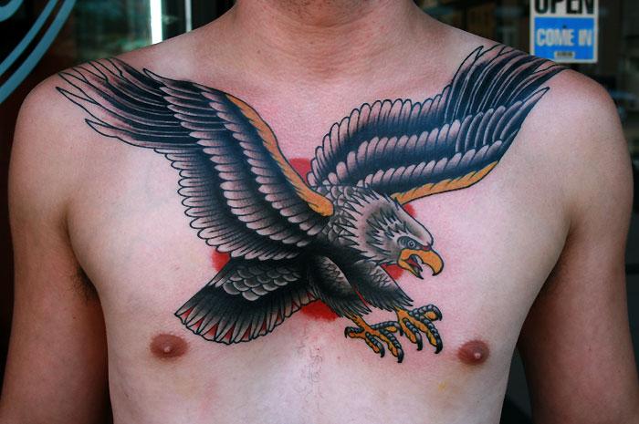 eagle chest piece