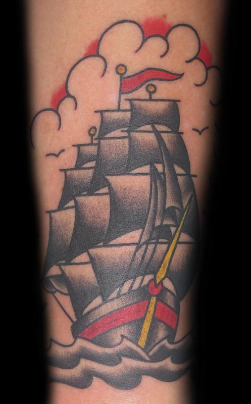 ship tattoos