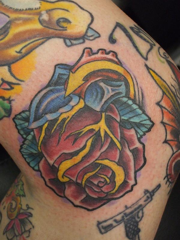 heart rose billy flip mccoy spike-o-matic tattoo 651 s.park st. madison wi. 53715 608-316-1000 87