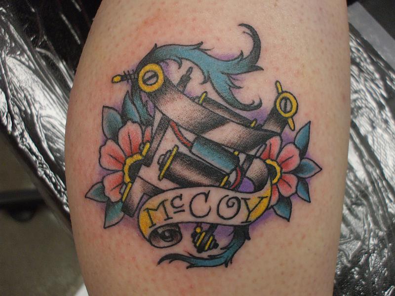 billy flip mccoy tattoo machine tattoo