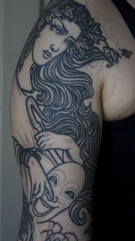 Right Arm: Fine Lines