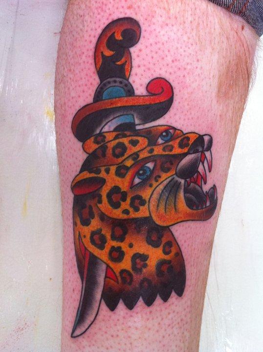 Leopard and Dagger