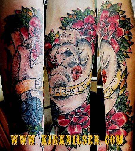 Tattoos by Kirk Edward Nilsen II