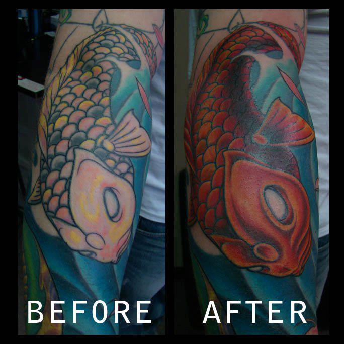 Koi Cover Up