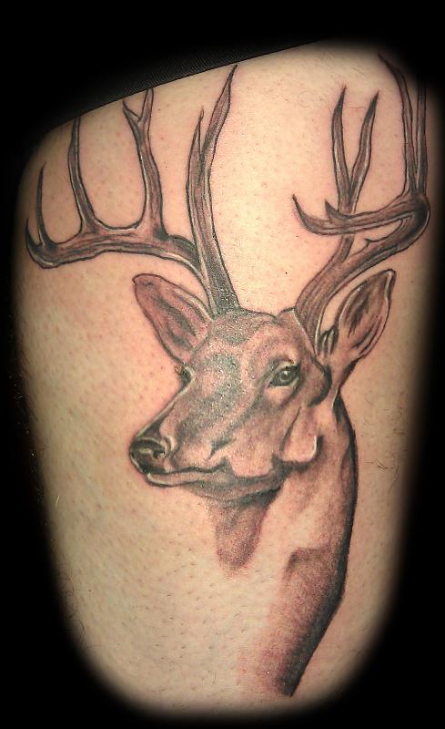 8th tattoo..buck