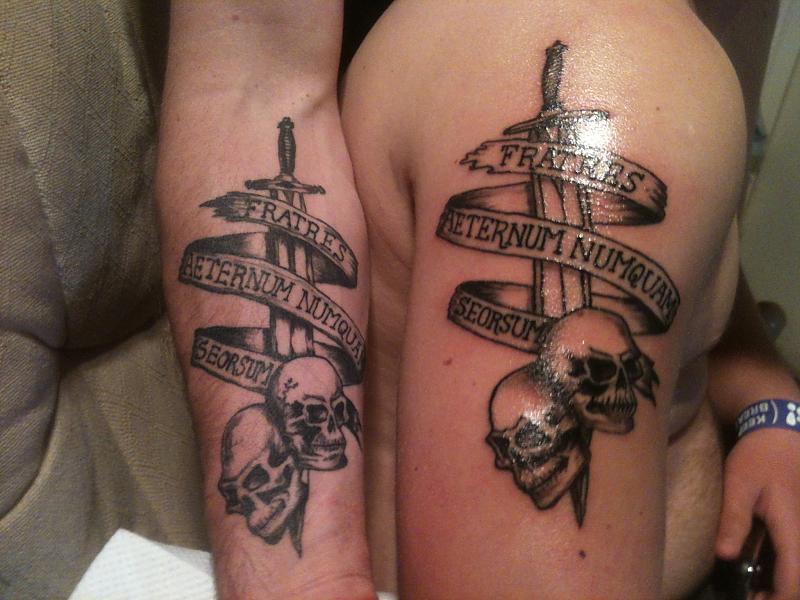 Three Brothers Military Tattoos