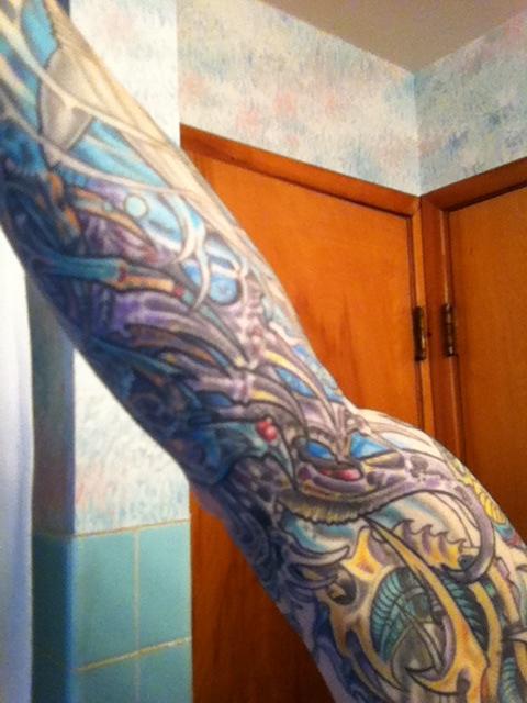 Right arm