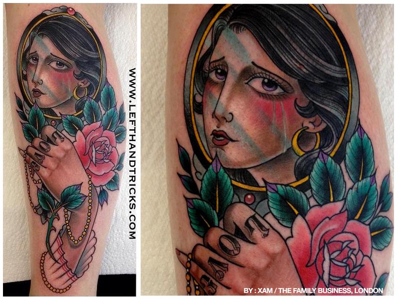 XAM / FAMILY BUSINESS - Woman Tattoos - Last Sparrow Tattoo