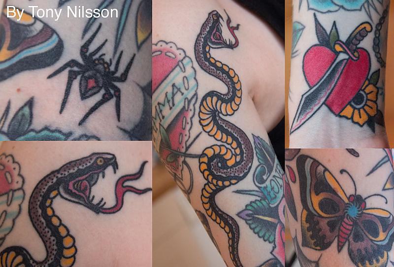 Fillers by Tony Nilsson Blue Arms Tattoo