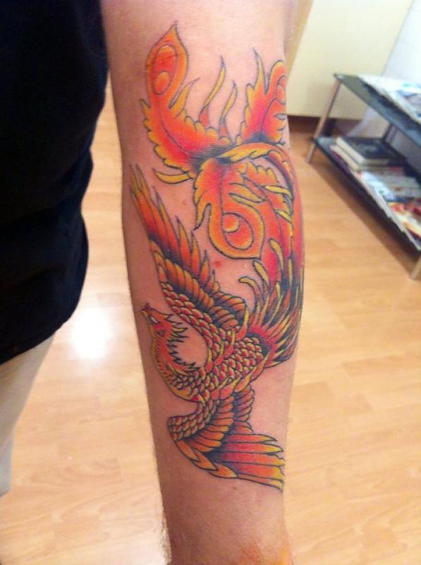 Phoenix finished  Taylors Ink 2014