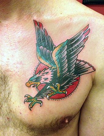 Traditional Eagle Tattoo