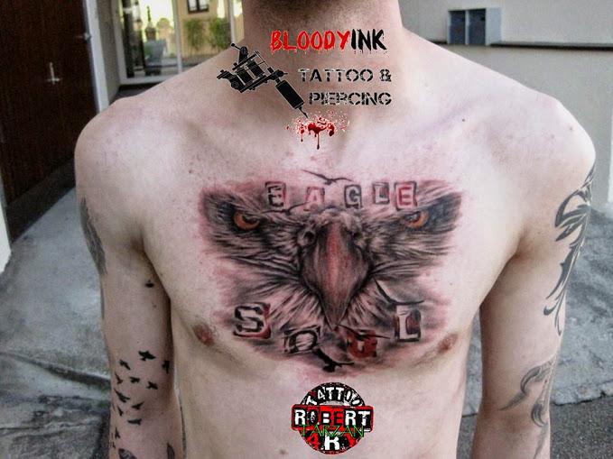 eagle soul robert tattoo art done in bloody ink swiss