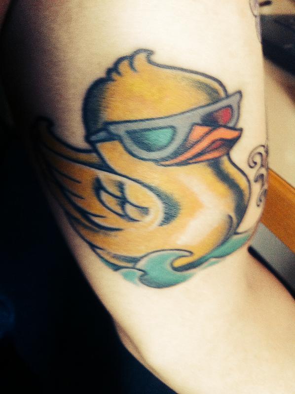 Tattooable Lucky Ducky  APOF Tattoo  A Pound of Flesh