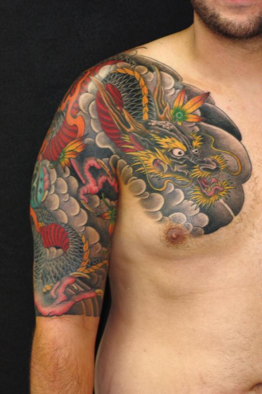 dragon chest arm