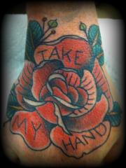 take my hand rose