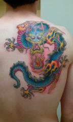 1st tattoo Dragon