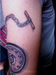 Mia' Tattoo Clock