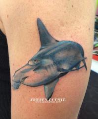 Hammer Shark Tattoo