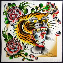 0210 tiger head 