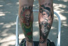 Day of the Dead on legs