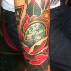 Pocketwatch and Rose