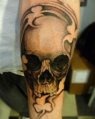 Skull and Shamrocks
