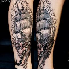 Ship & Whale