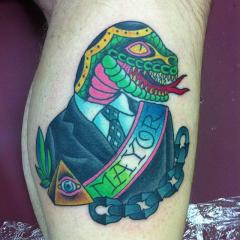 Reptillian Mayor by Vince Leblanc