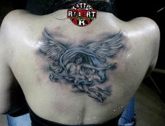 angel robert tattoo art