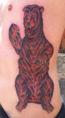 Bear on ribs finished
