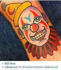 Zeis clown by mike Bruce at inksmith and rogers
