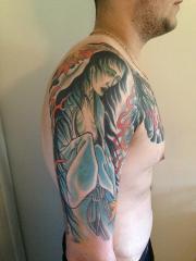Half Sleeve and Chest Panel