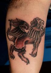 heraldic lion