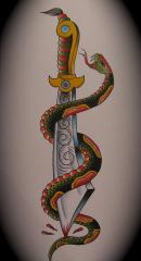 Snake and Dagger
