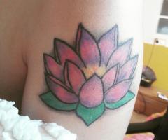 Lotus flower: My first tattoo