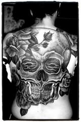More information about "skull back piece Tattoo"