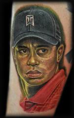More information about "nate beavers tiger woods portrait"