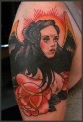 girl with wings, cover up, Brian Kelly, Rose of No Man's Land Berlin