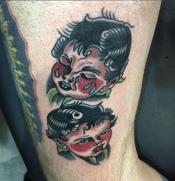 Sweet and Sour Babies done by Mike Fite at Philadelphia Tatoo convention 2015