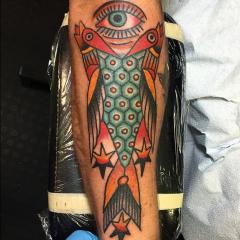 fish tattoo Robert Ryan
