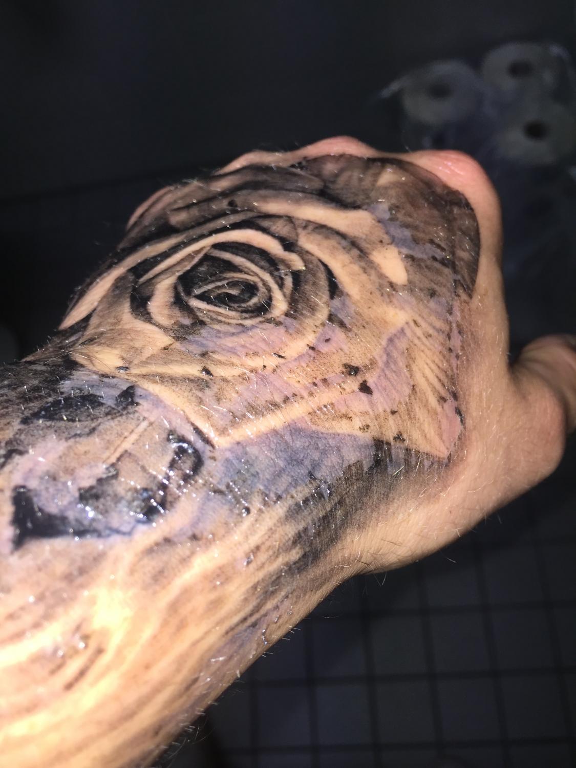 Tattoo Peeling No Ink Underneath 