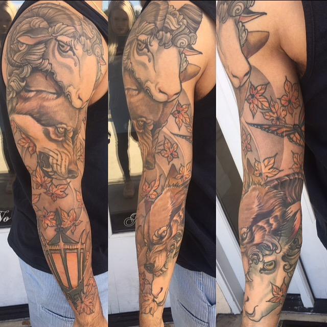 Completed Sleeve From Jeff Norton