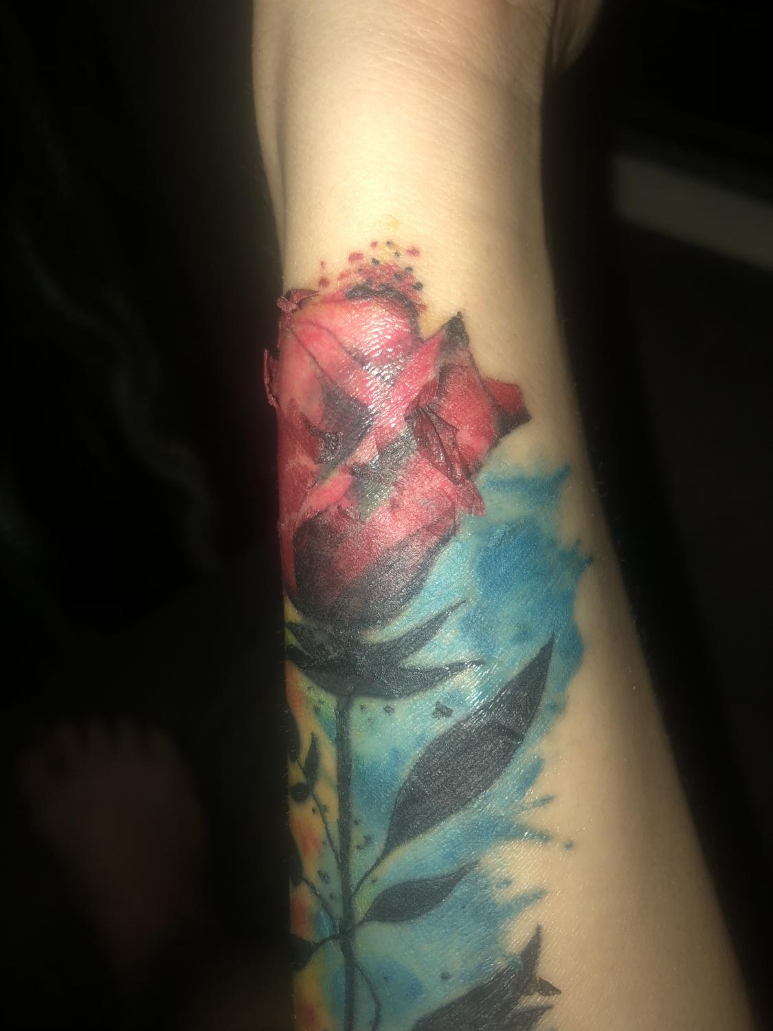 Faded Red Ink - Initiation - Last Sparrow Tattoo