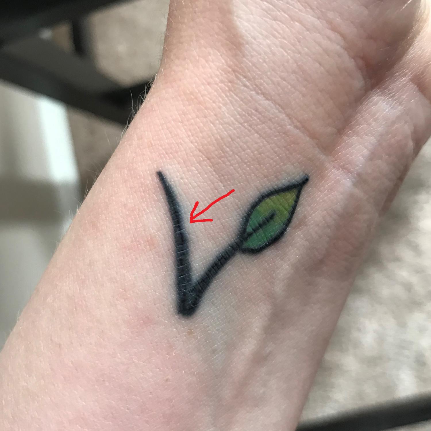 Is this Blowout? Fixable? - Initiation - Last Sparrow Tattoo
