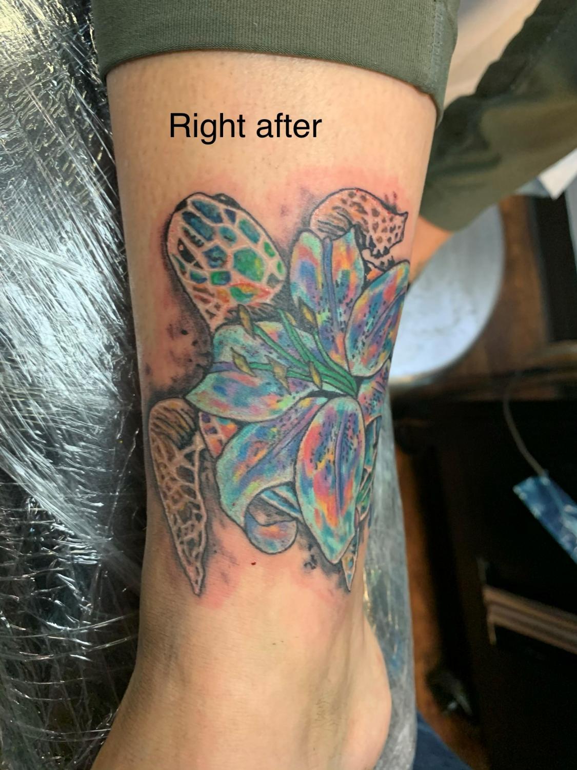 Tattoo Infection - Initiation - Last Sparrow Tattoo